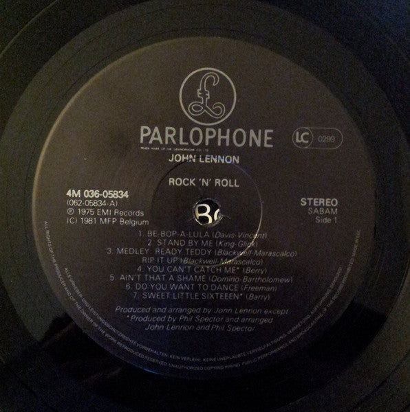 John Lennon : Rock 'N' Roll (LP, Album, RE)