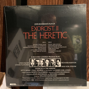 Ennio Morricone : Exorcist II: The Heretic (LP, Ltd, RE, Gre)