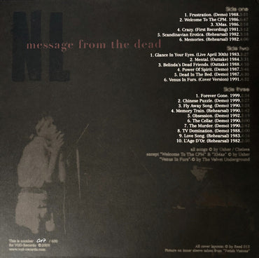 Norma Loy : Message From The Dead (Ltd, Num + LP, Comp + LP, S/Sided, Comp + DVD, Com)