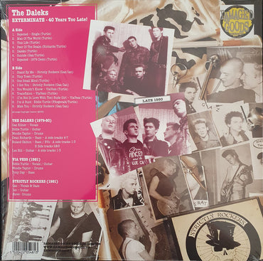 The Daleks : Exterminate - 40 Years Too Late (LP, Album, Comp, Ltd, Sil)