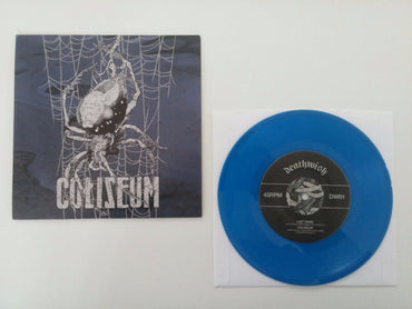 Coliseum (2) : True Quiet / Last Wave (7", Single, Blu)