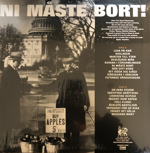 Totalitär - Ni Måste Bort! (LP, Album, RE, RM) (NM or M-)