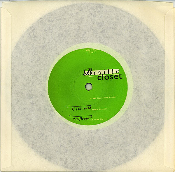 Braille Closet : If You Could (7")