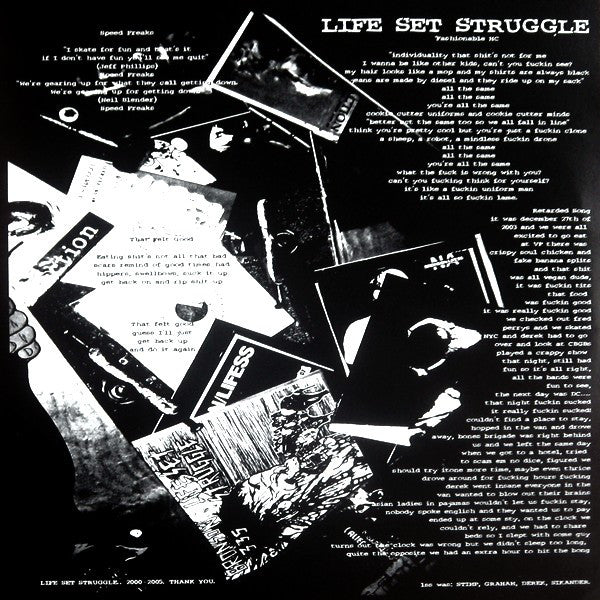 I Accuse! / Life Set Struggle : I Accuse! / Life Set Struggle (7")