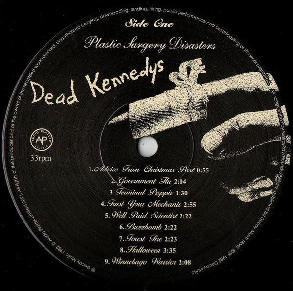 Buy Dead Kennedys : Plastic Surgery Disasters Vinyl Online From Sit And ...