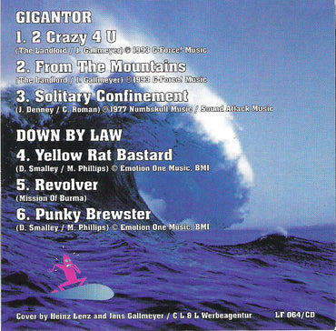 Gigantor Vs. Down By Law (2) : Down By Law Vs. Gigantor (CD, EP)