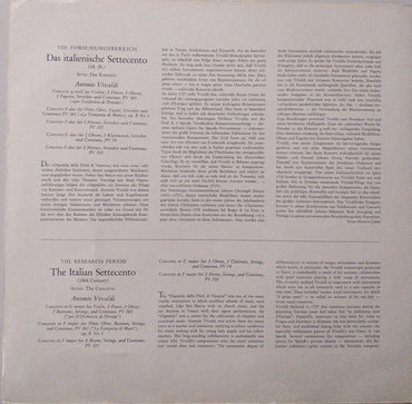 Antonio Vivaldi - Münchener Kammerorchester, Hans Stadlmair : Bläserkonzerte (LP)