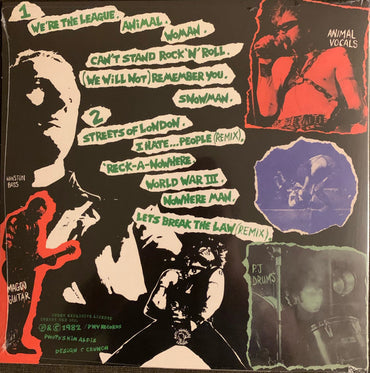 Anti-Nowhere League : We Are...The League (LP, Album, RE)