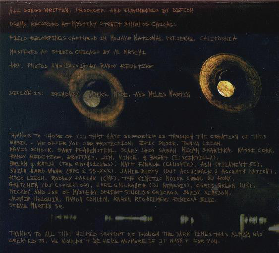 Defcon (4) : Flat Black Philosophy (CD, Album)