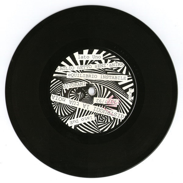 Frammenti : Taglio Netto Senz'Anima (7", EP)