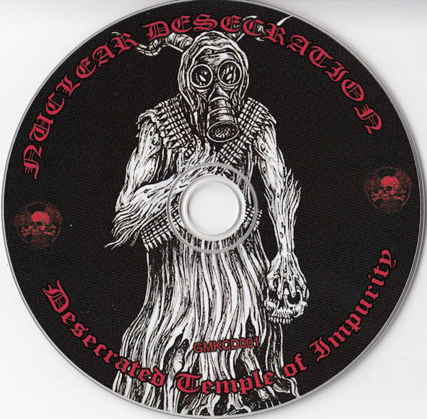 Nuclear Desecration : Desecrated Temple Of Impurity (CD, Album)