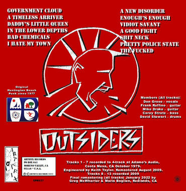 The Outsiders (8) : Government Cloud (LP)