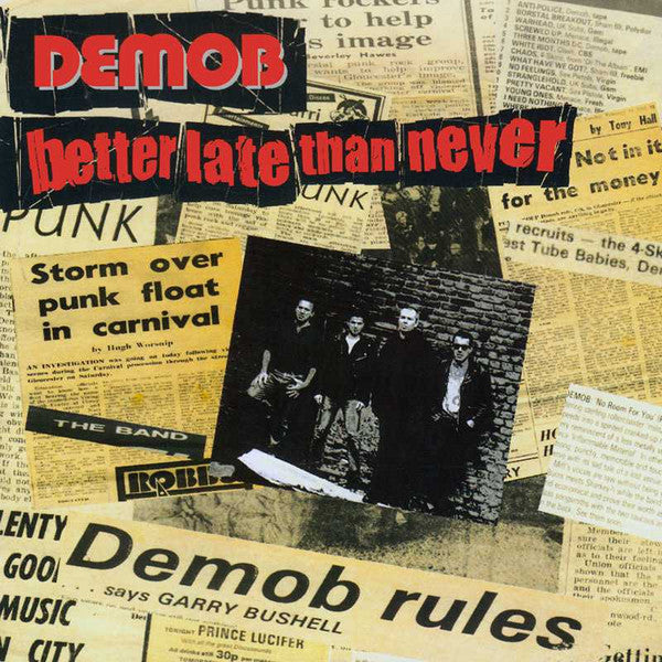 Demob : Better Late Than Never (LP, Album, RE)