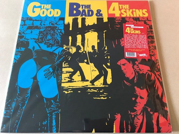 The 4 Skins* : The Good, The Bad & The 4 Skins (LP, Album, Ltd, RE, Yel)