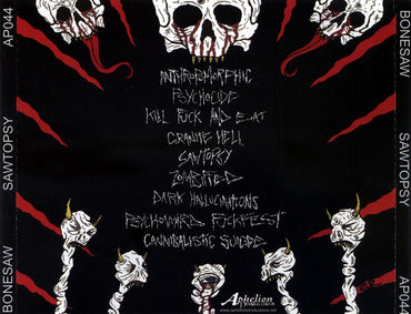 Bonesaw (3) : Sawtopsy (CD, Album)