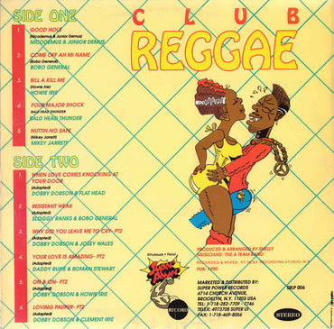 Various : Club Reggae Volume One (LP, Comp)