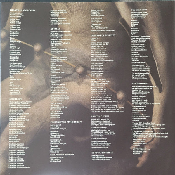 Acephalix : Theothanatology (LP, Album, Ltd, Cle)