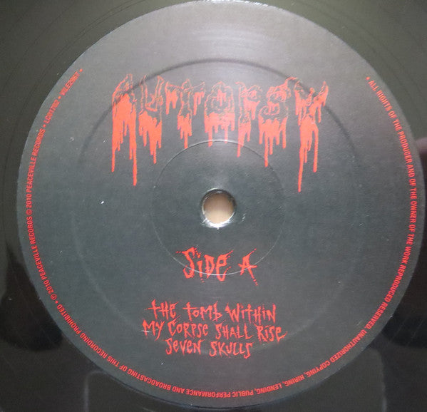 Autopsy (2) : The Tomb Within (12", EP, Ltd)