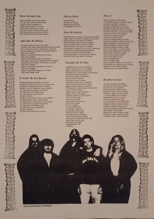 Arma X (2) : Violento Ritual (LP, Album, Red)