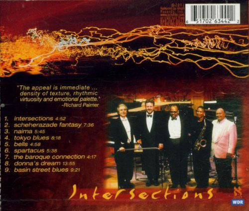 Lalo Schifrin : Intersections (Jazz Meets The Symphony #5) (CD, Album)