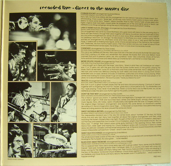 Harry James & His Big Band* : The King James Version (LP, Album, Ltd, Gat)