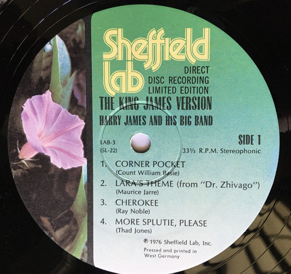 Harry James & His Big Band* : The King James Version (LP, Album, Ltd, Gat)