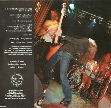 The Sewergrooves : Electric (Shake Me Around) (7", Single)