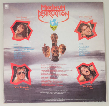 Destructor : Maximum Destruction (LP, Album, RE, RM, Whi)