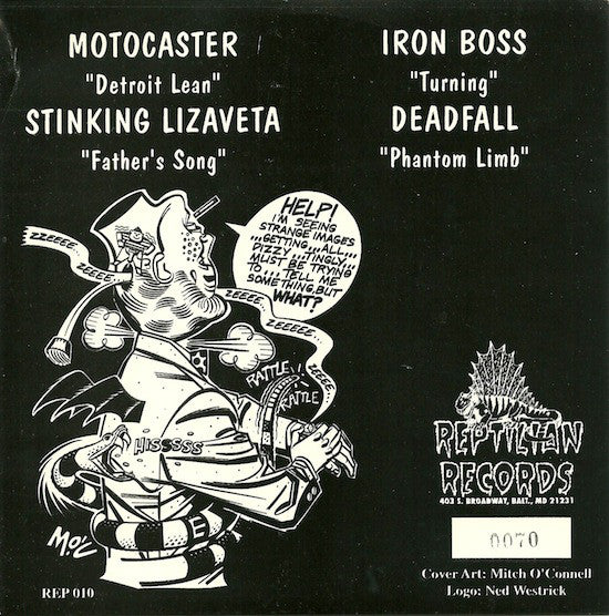 Various : Hot Rock Action Vol. 2 (7", Comp, Num, Red)
