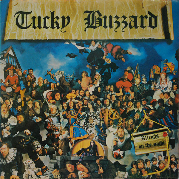 Tucky Buzzard : Allright On The Night (LP, Album, Gat)
