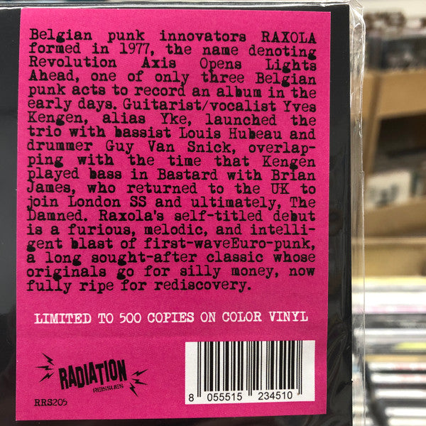 Raxola : Raxola (LP, Album, Ltd, RE, Hot)