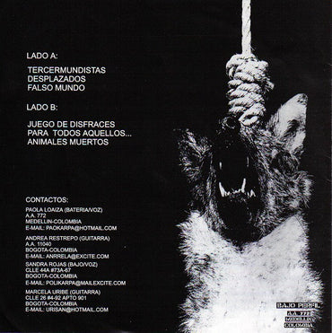 Polikarpa Y Sus Viciosas : Animales Muertos (7")