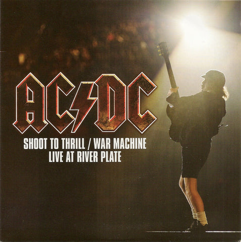 AC/DC : Shoot To Thrill / War Machine (Live At River Plate) (7", Single)