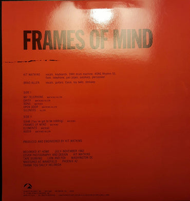 Kit Watkins : Frames Of Mind (LP, Album)