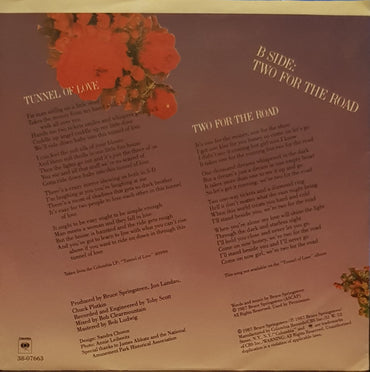 Bruce Springsteen : Tunnel Of Love (7", Promo)