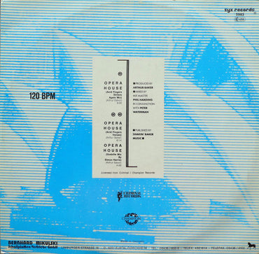 Jack E Makossa : Opera House (Acid Fingers Strikes Again Mix) (12")