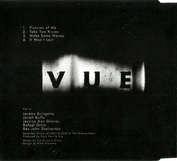 Vue : Pictures Of Me (CD, Single)