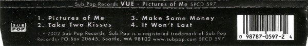 Vue : Pictures Of Me (CD, Single)