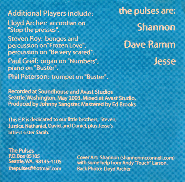 The Pulses : Little Brothers EP (CD, EP)