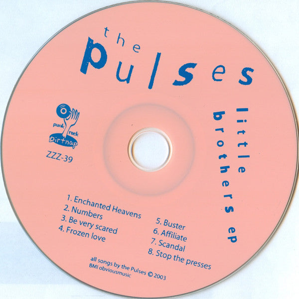 The Pulses : Little Brothers EP (CD, EP)