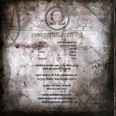 Consummatum Est : Hypnagogia (CD, Album, Ltd)