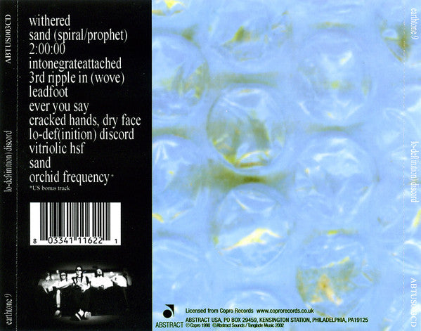 earthtone9 : Lo-Def(inition) Discord (CD, Album)