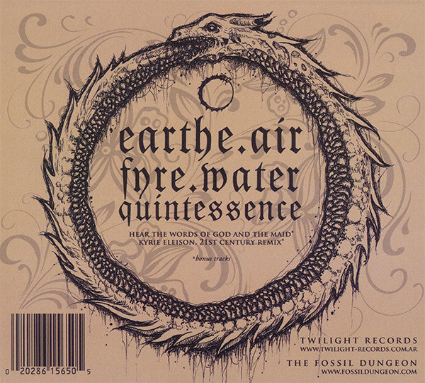 The Soil Bleeds Black : Quintessence (CD, Album, Dig)