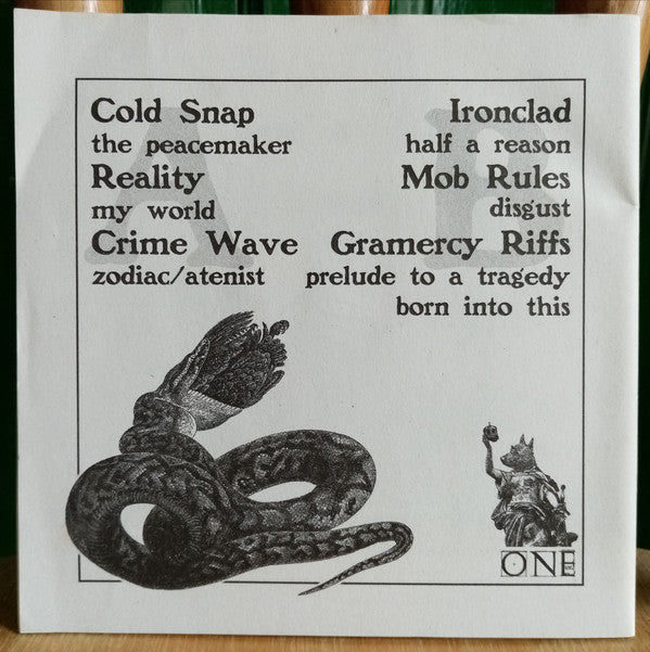 Various : Kingdom Of Fear (7", Comp)