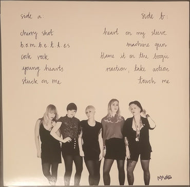 The Bombettes : Get Out Of My Trailer, Sailor! (LP, Album, RP, Whi)