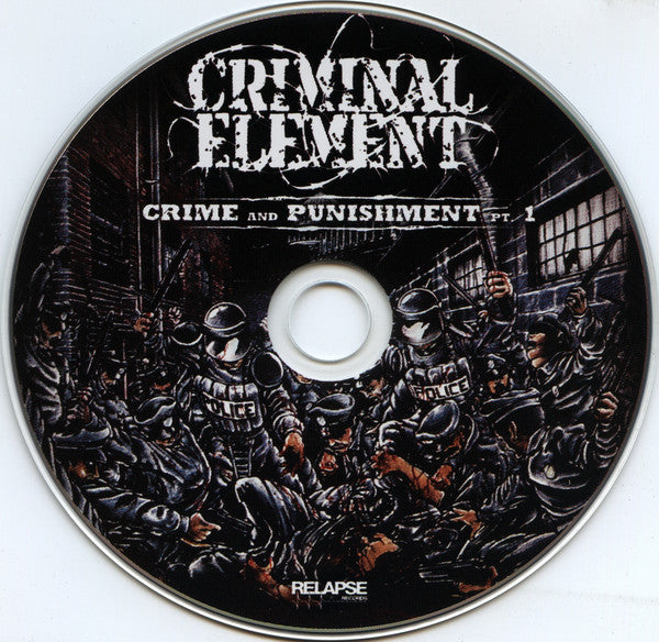Criminal Element (2) : Crime And Punishment Pt.1 (CD, EP)