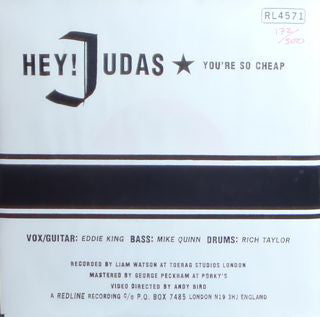 Strip Kings : Backlash (7", Single, Mono, Num)