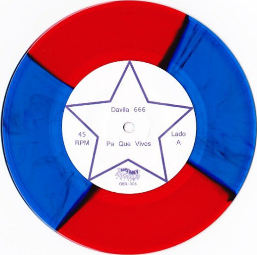 Davila 666 : Pa Que Vives (7", Red)