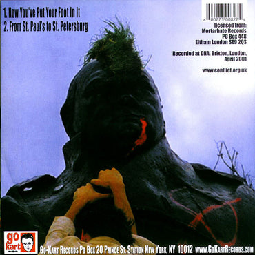 Conflict (2) : Now You've Put Your Foot In It (7", Single, Red)