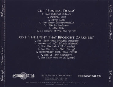 Helllight : Funeral Doom (CD, Album, RE, RM + CD, EP)